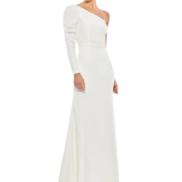 Mac duggal nwt white dress - Picture 1 of 1